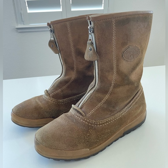 Vintage TECNICA COUNTRY Lined Snow Winter Boots Size 43 EU - Picture 4 of 10